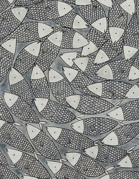 Big Sardines | Framed Giclee Print on Canvas